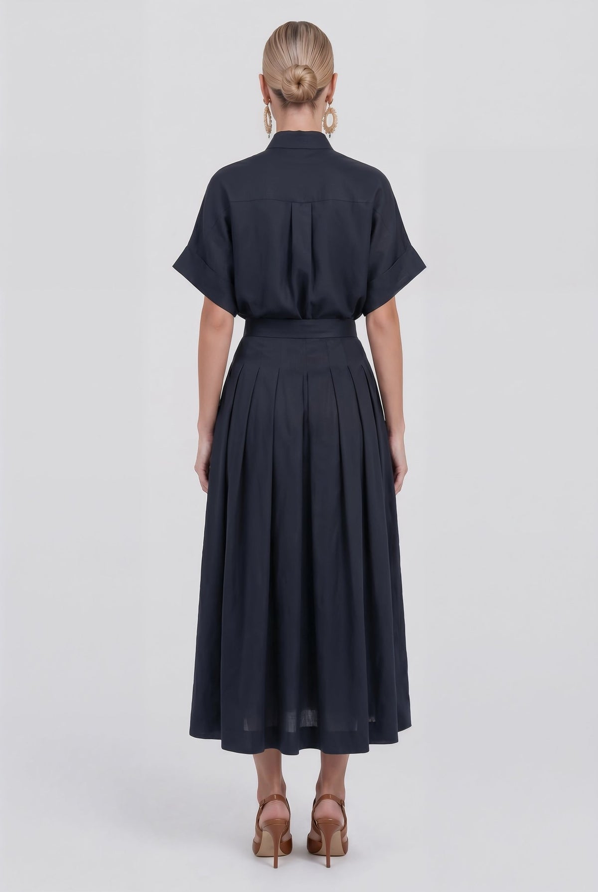 Adele Set in Dark Navy - SIMOVSKA