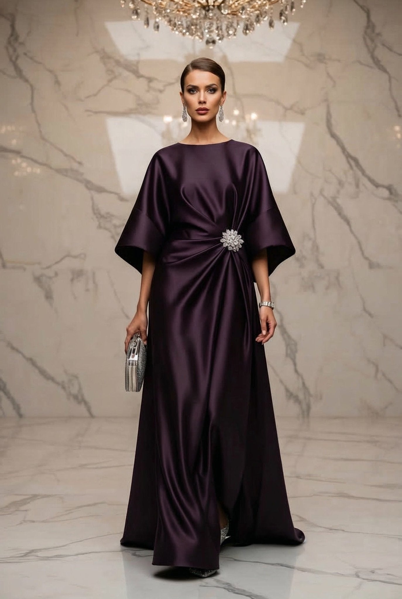 Dama Dress – Amethyst Veil - SIMOVSKA