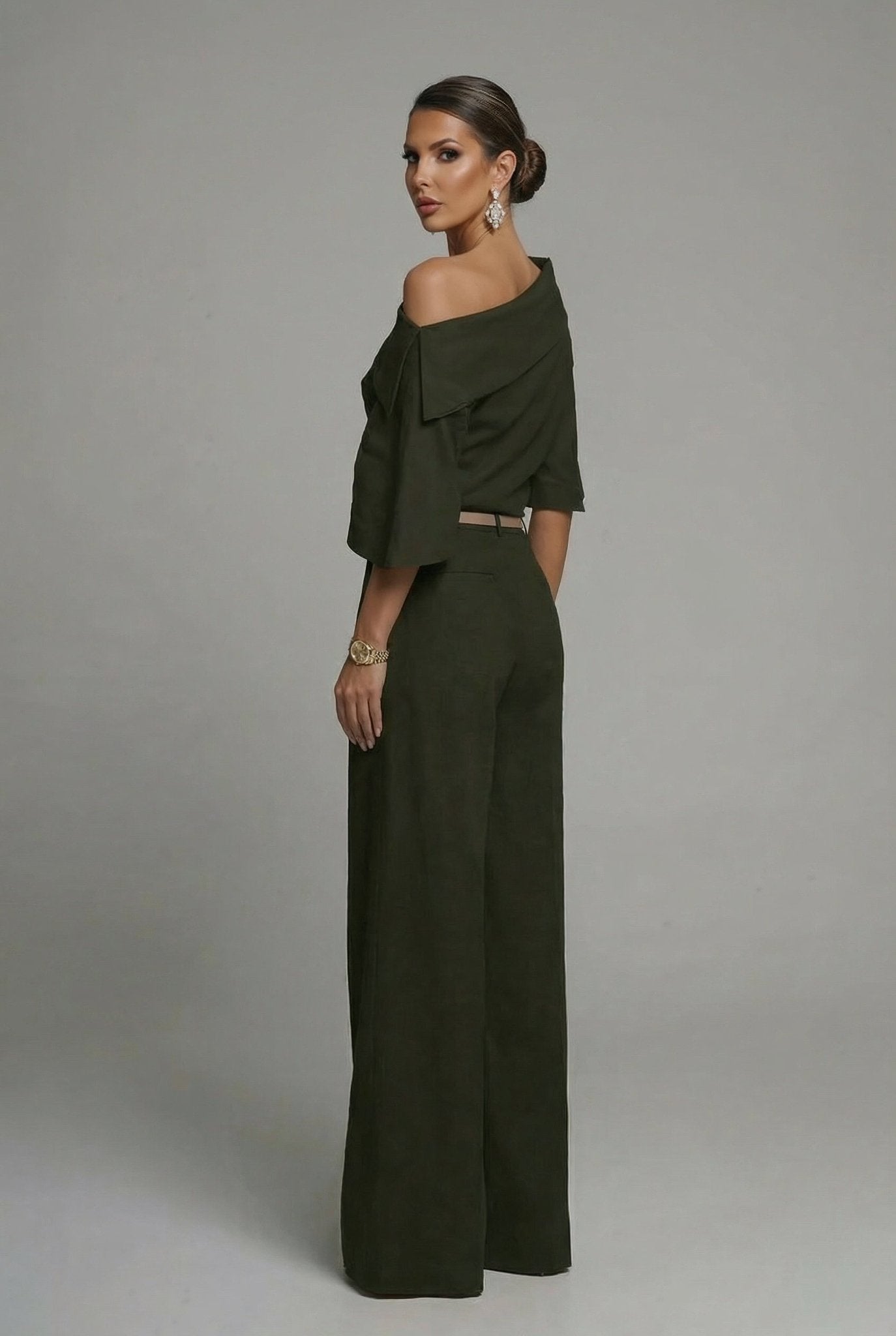 Daria Set – Deep Forest Green - SIMOVSKA