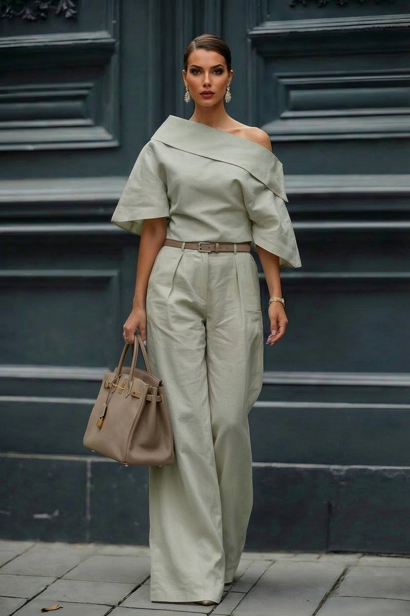 Daria Set – Soft Sage - SIMOVSKA