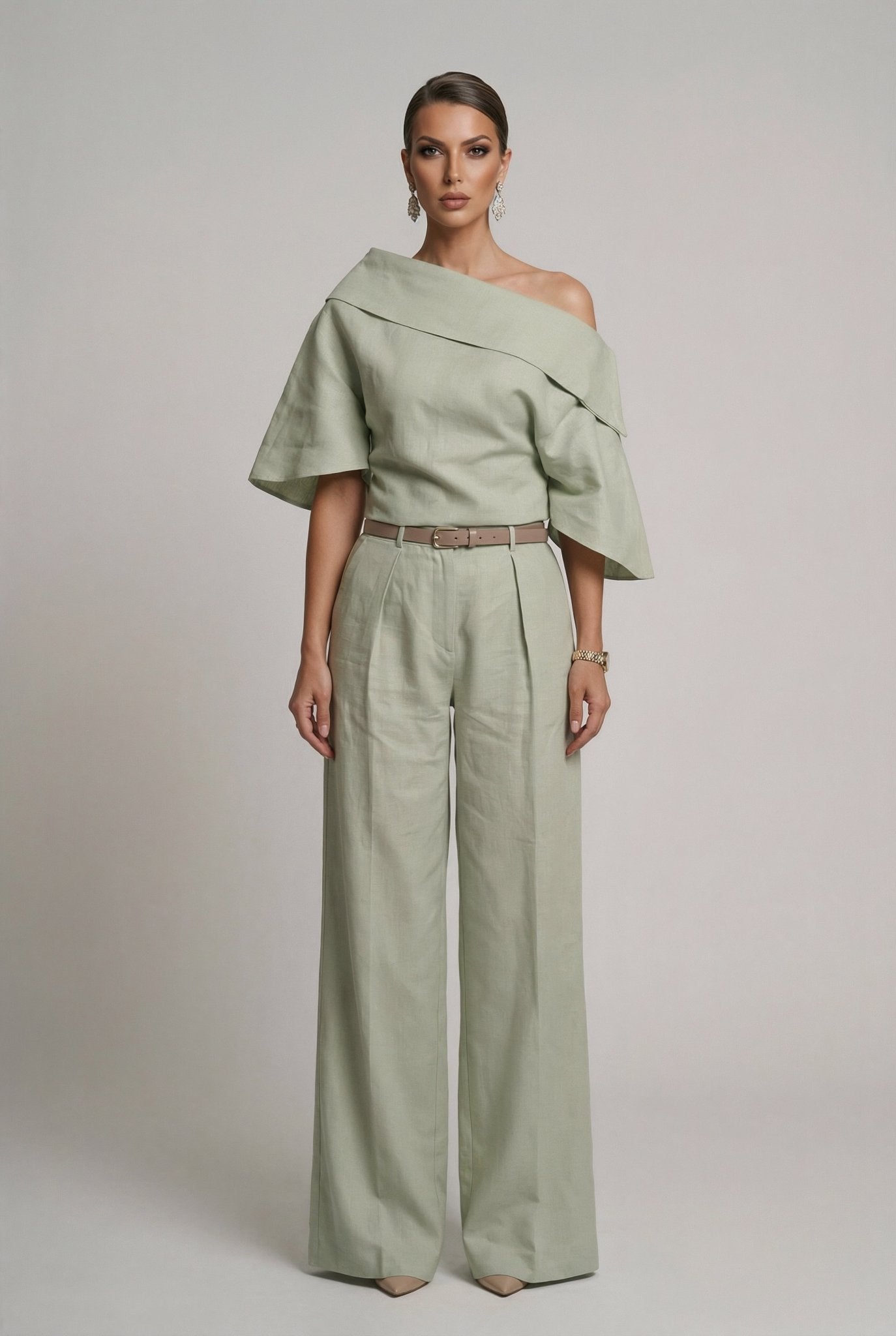 Daria Set – Soft Sage - SIMOVSKA