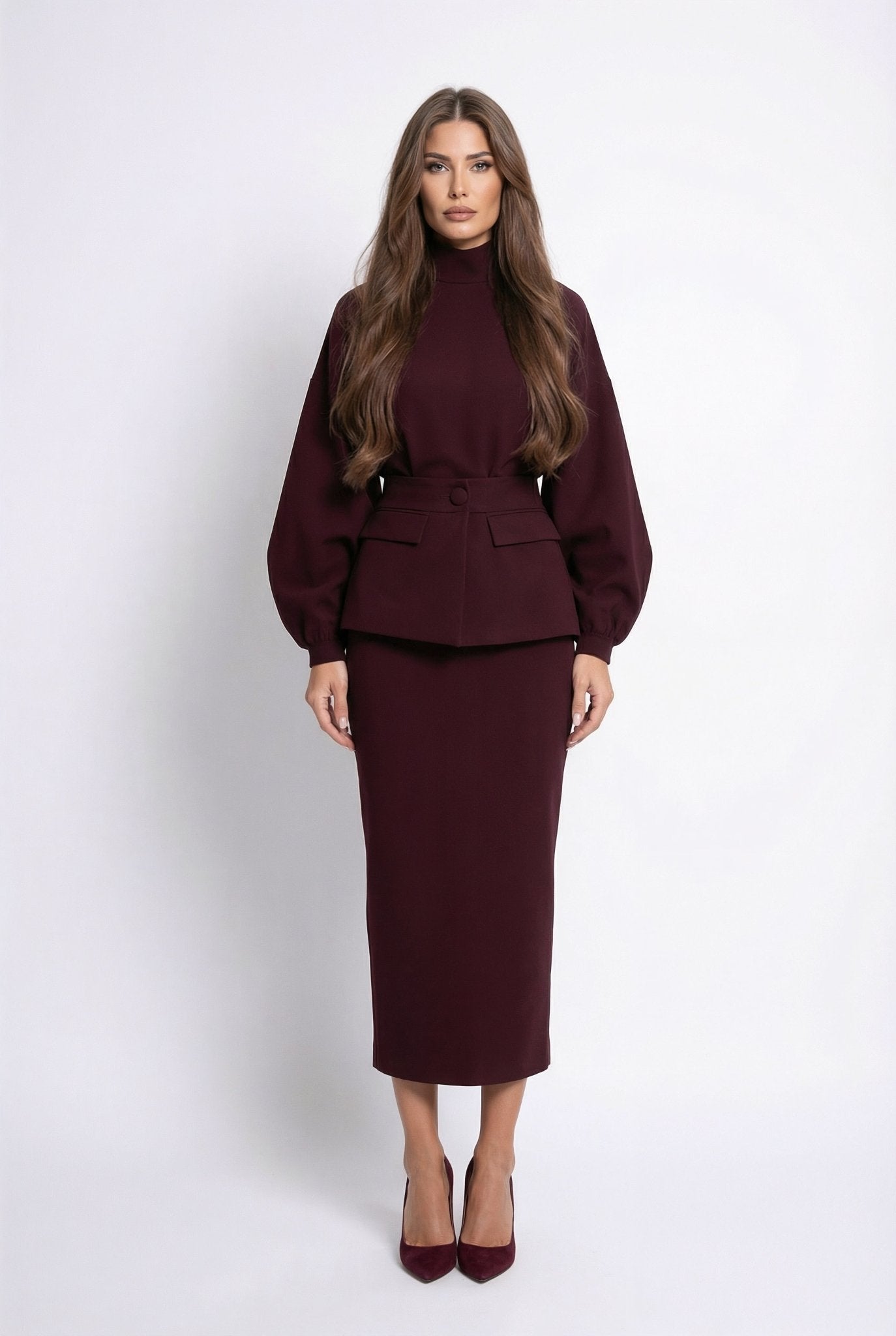 Isabella Burgundy Set - SIMOVSKA