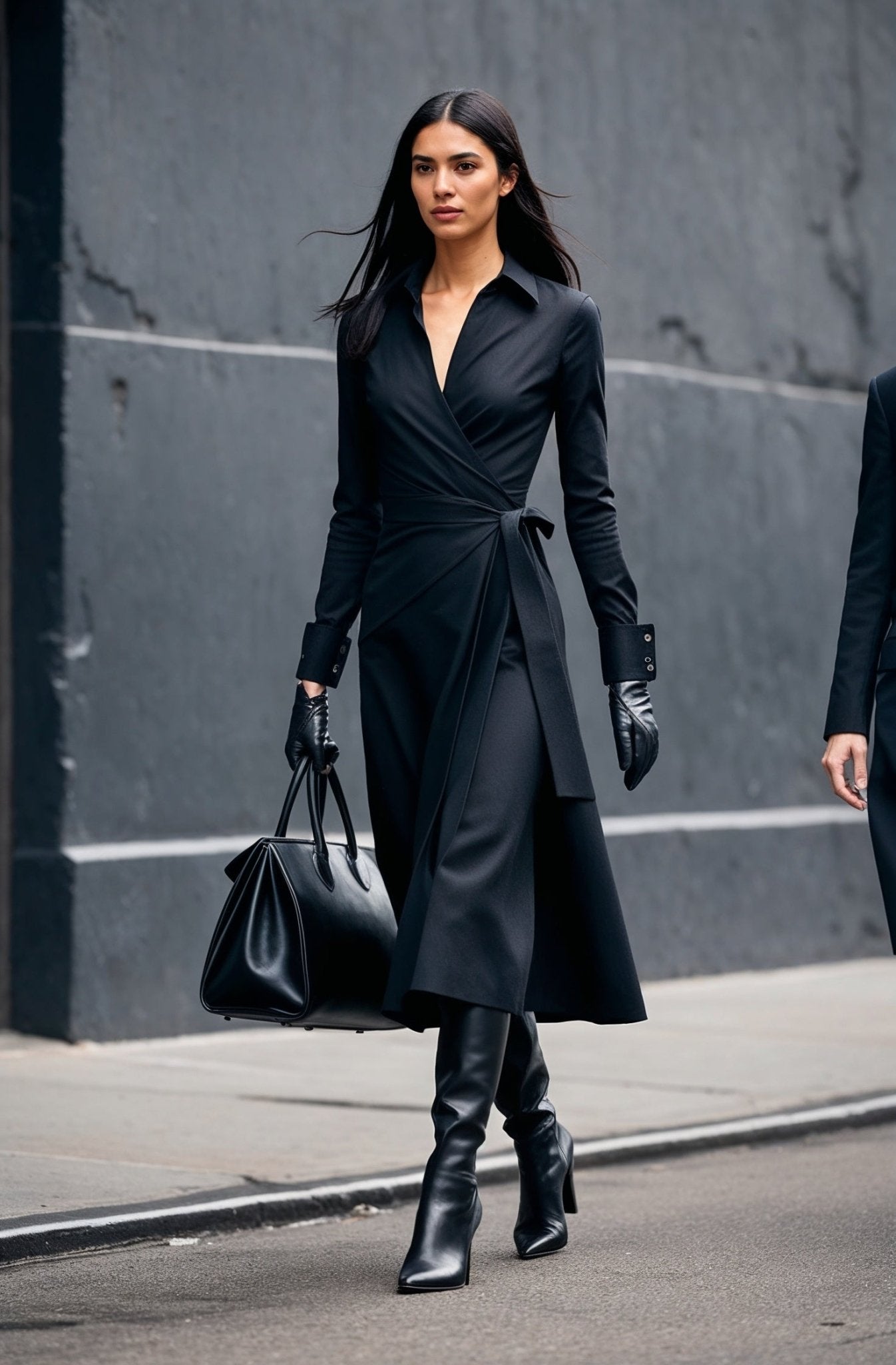 Lexington Dress in Black - SIMOVSKA