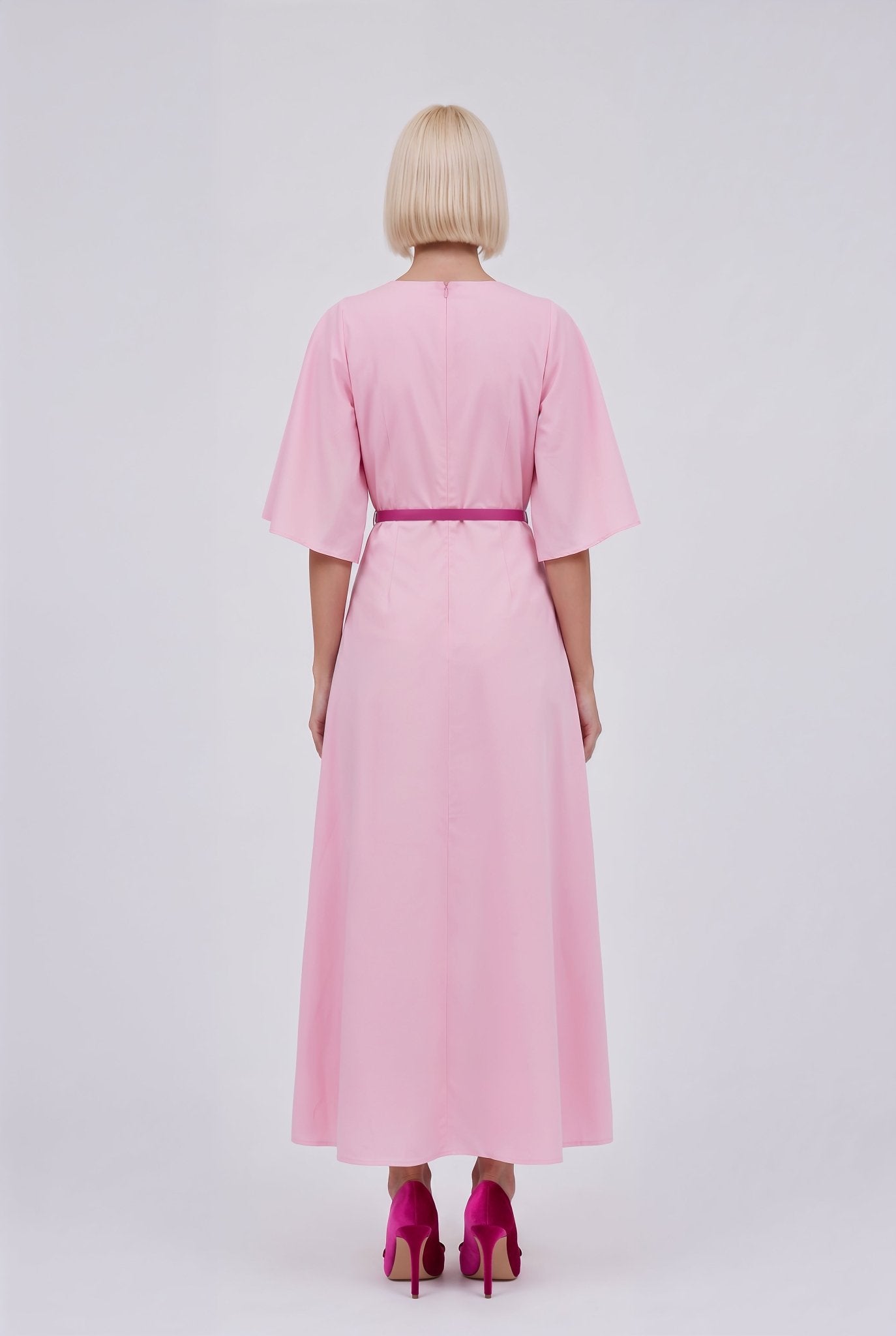 Samantha Dress – Blush Pink - SIMOVSKA