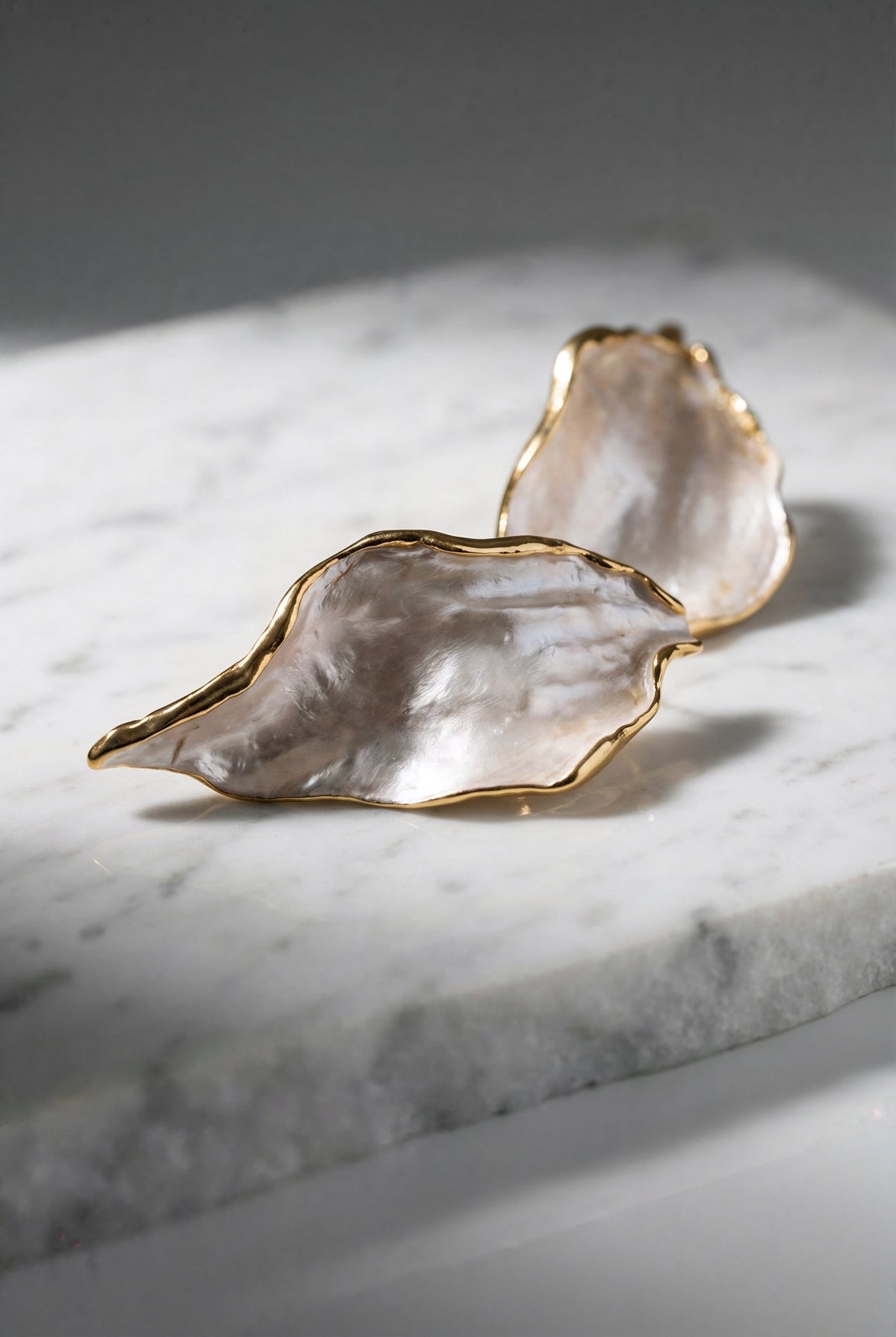 Shell - Effect Earrings - SIMOVSKA