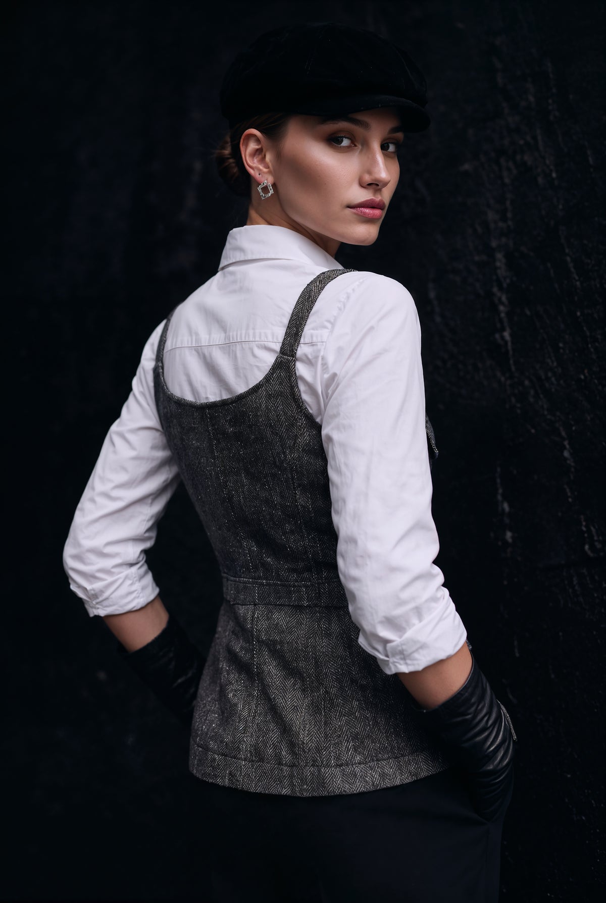 simovska-sabine-grey-herringbone-tailored-vest