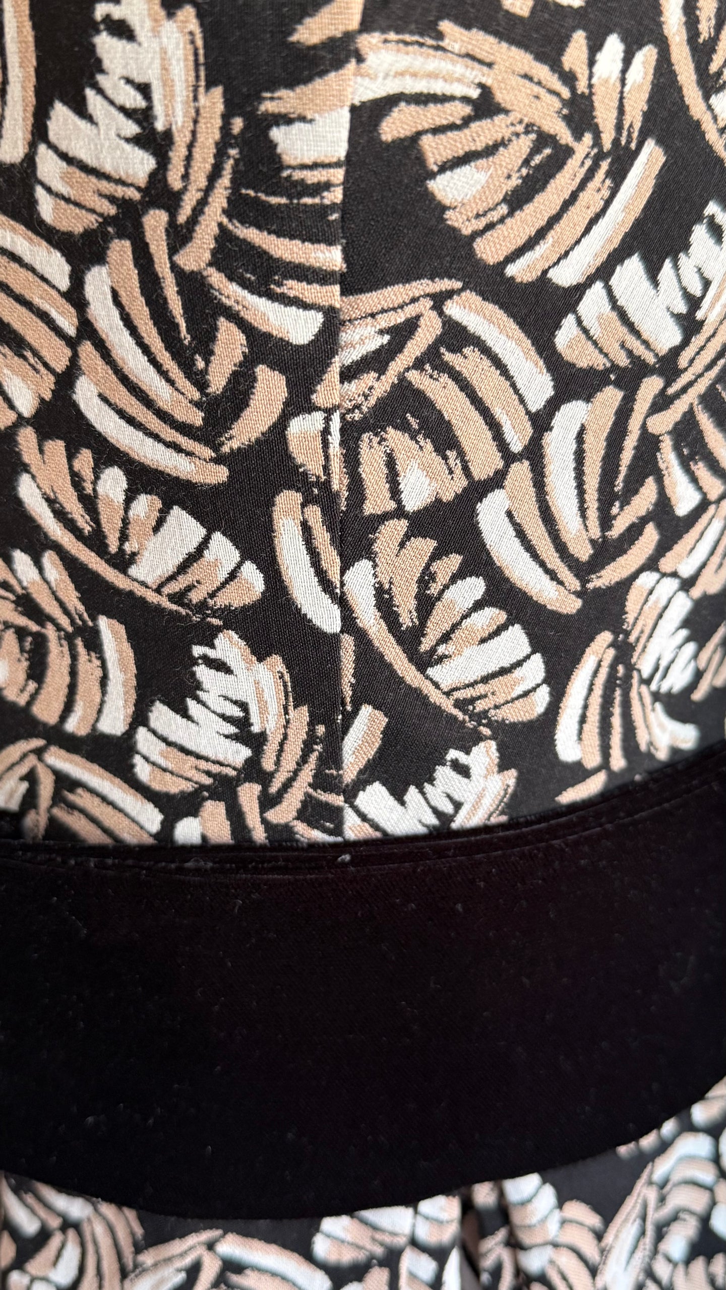 Sorrento Jacquard Midi Dress in Black and Ivory