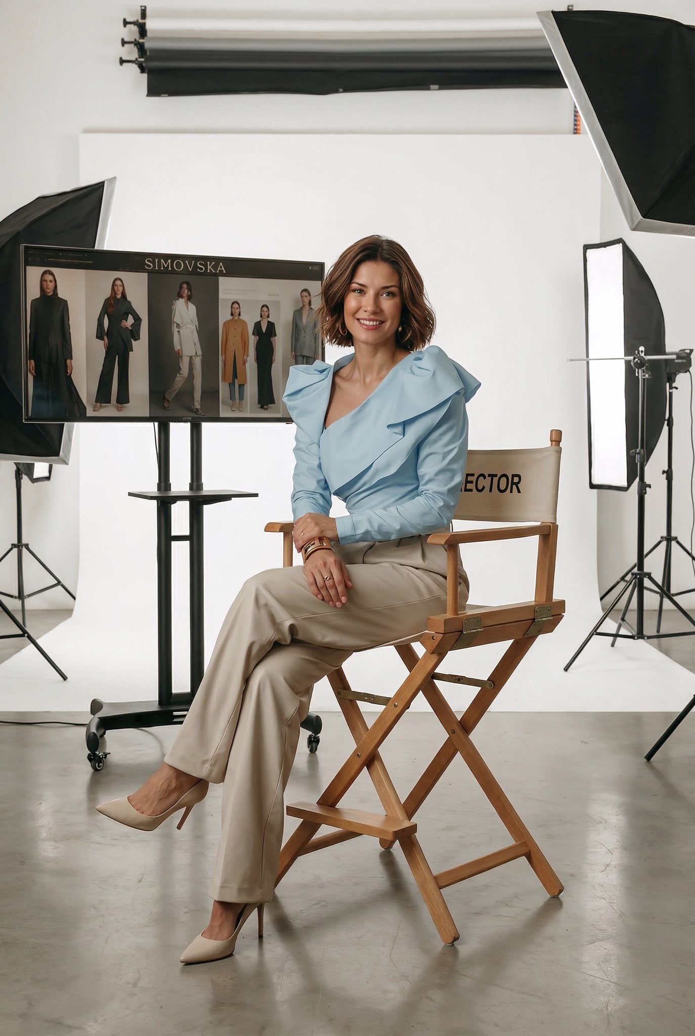 Sophie Top – Sky Blue Edition - SIMOVSKA