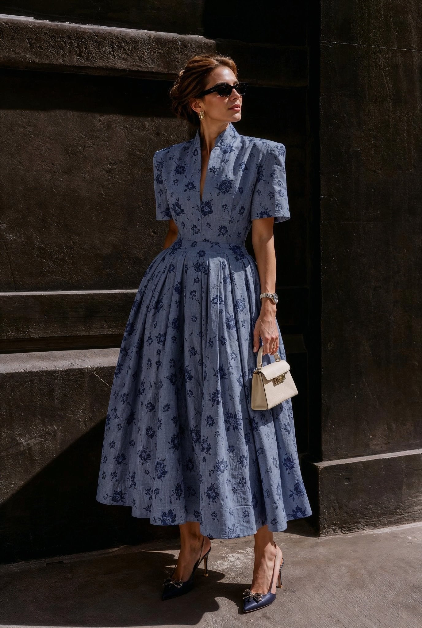 Sorrento Floral Dress - SIMOVSKA
