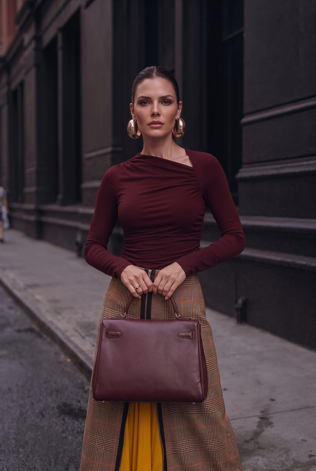 Mirella Asymmetric Blouse