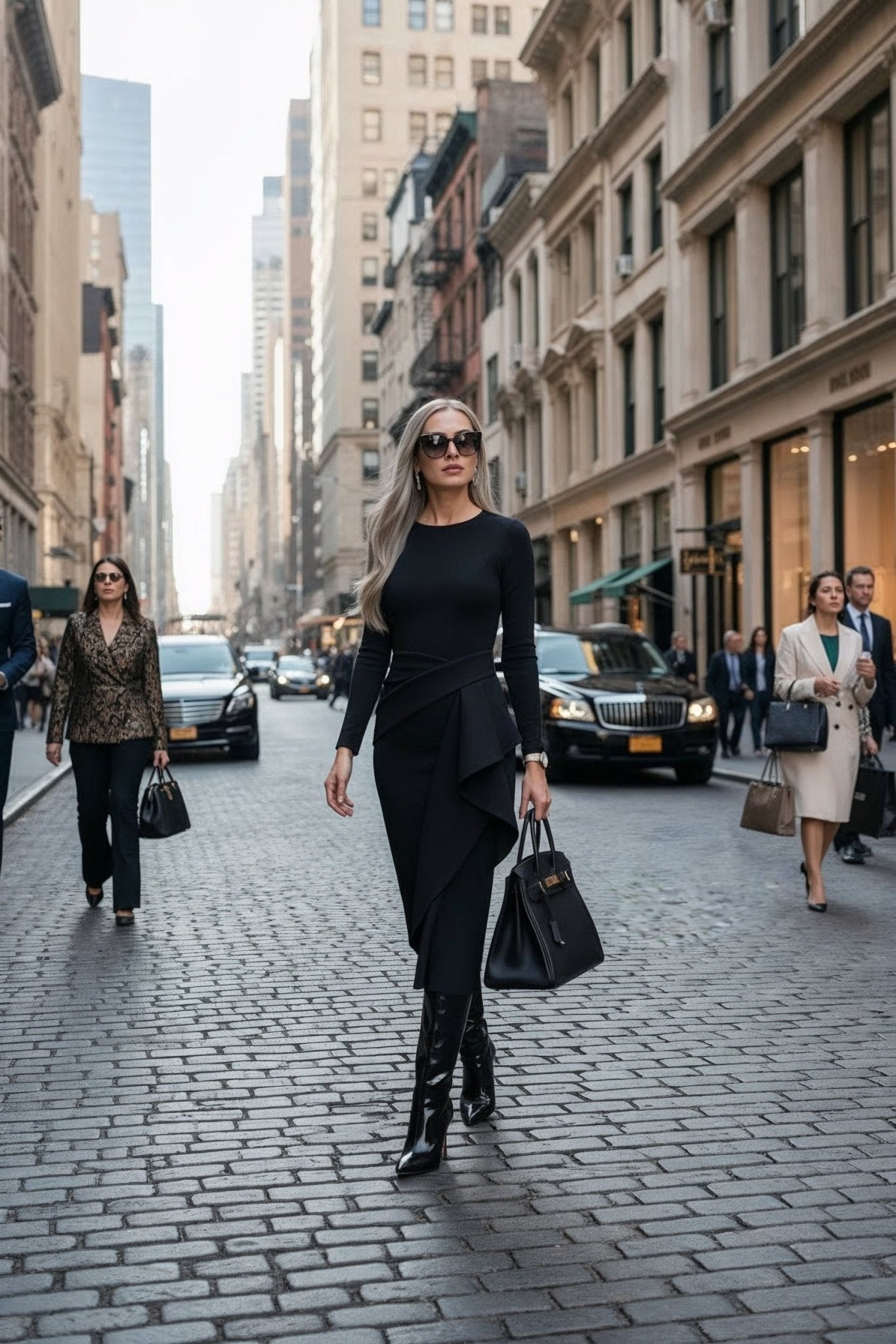 Victoria Dress – Black - SIMOVSKA