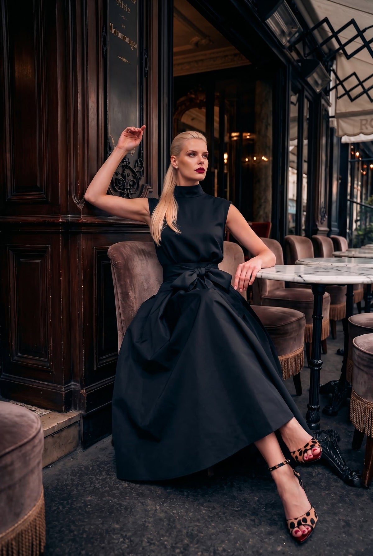 Vienna Skirt – Black - SIMOVSKA