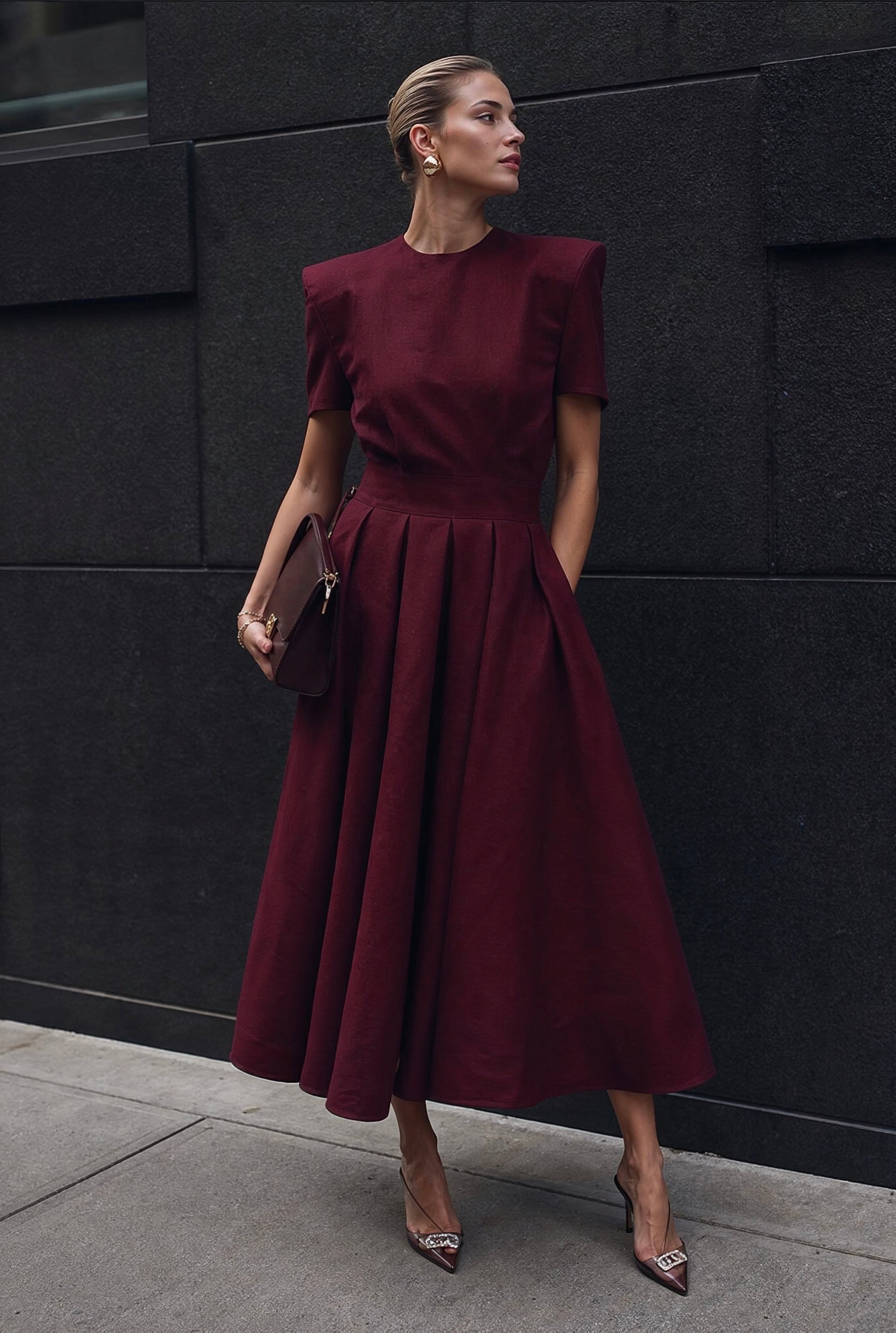 Bordeaux Dress