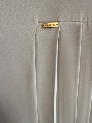 Carmen Dress in Light Taupe