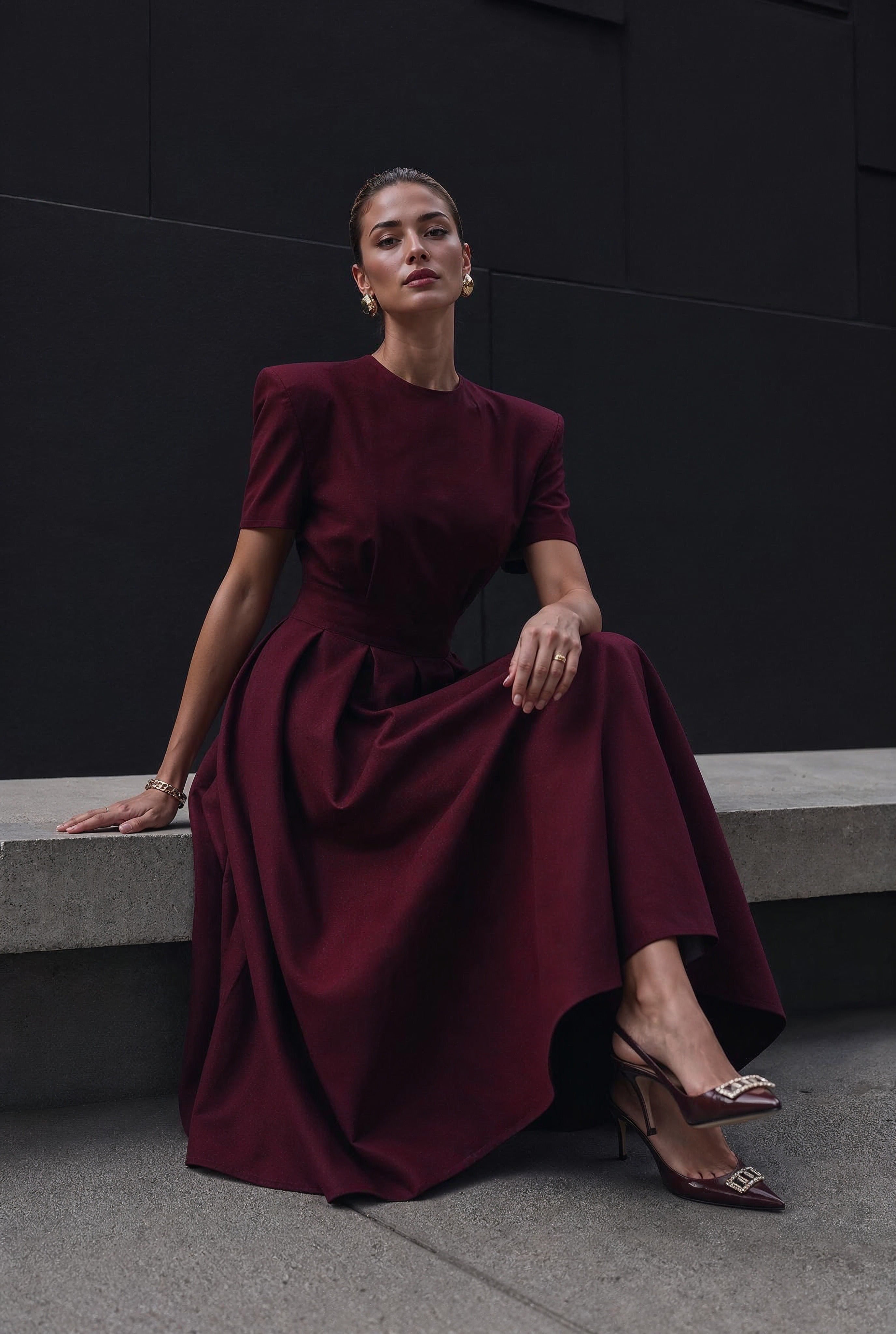 Bordeaux Dress