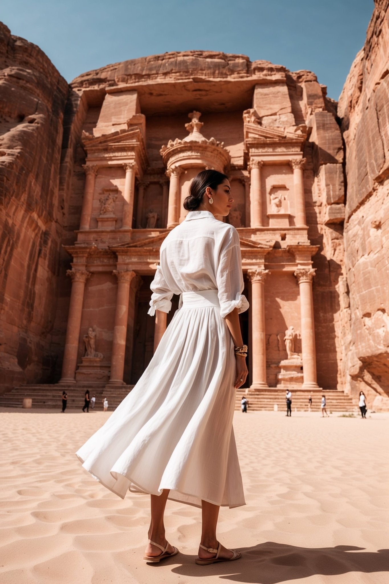 The Sorrento Set – White Linen SIMOVSKA