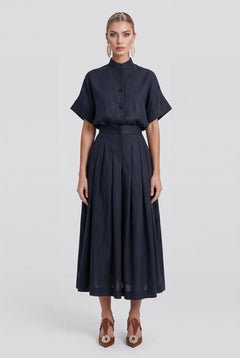 Adele Set in Dark Navy - SIMOVSKA