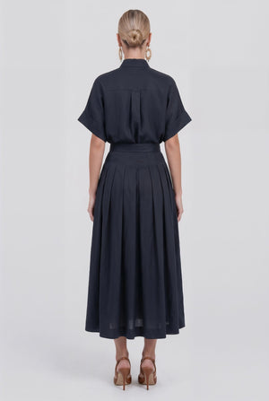 Adele Set in Dark Navy - SIMOVSKA