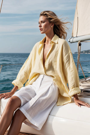 Amalfi Set in Pastel Yellow - SIMOVSKA