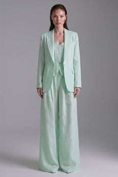 Andrea 3 Piece Set – Mint Linen - SIMOVSKA