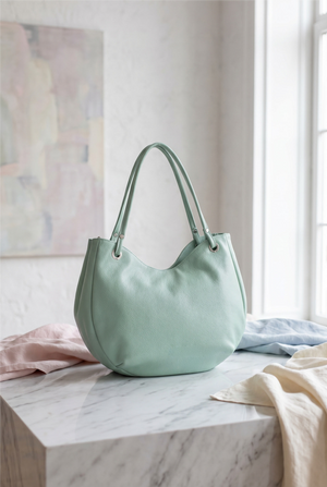 Aurora Maxi Handbag – Light Mint