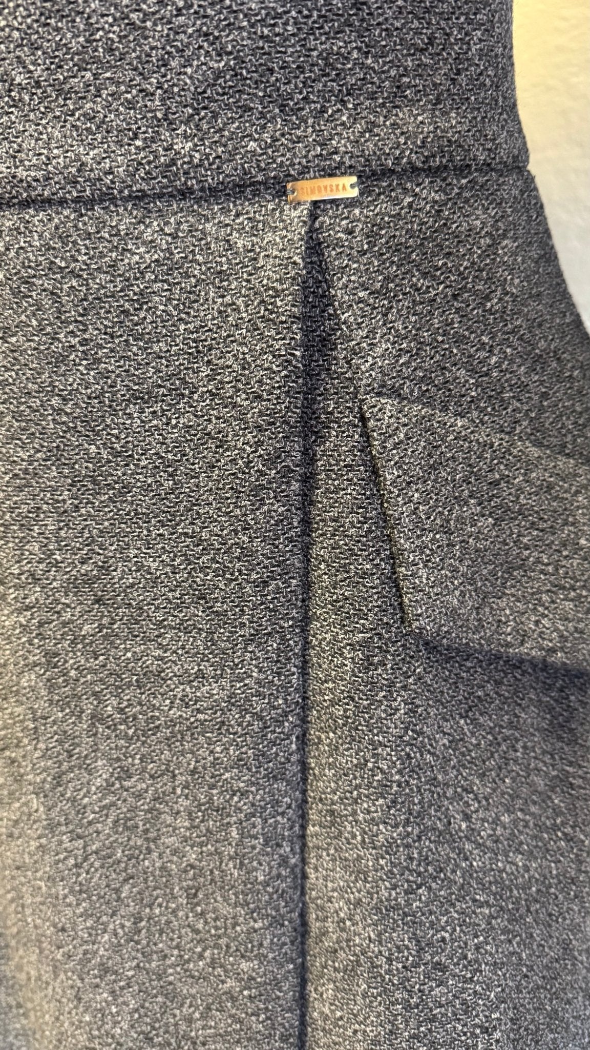 Astoria Skirt – Gray Tweed - SIMOVSKA