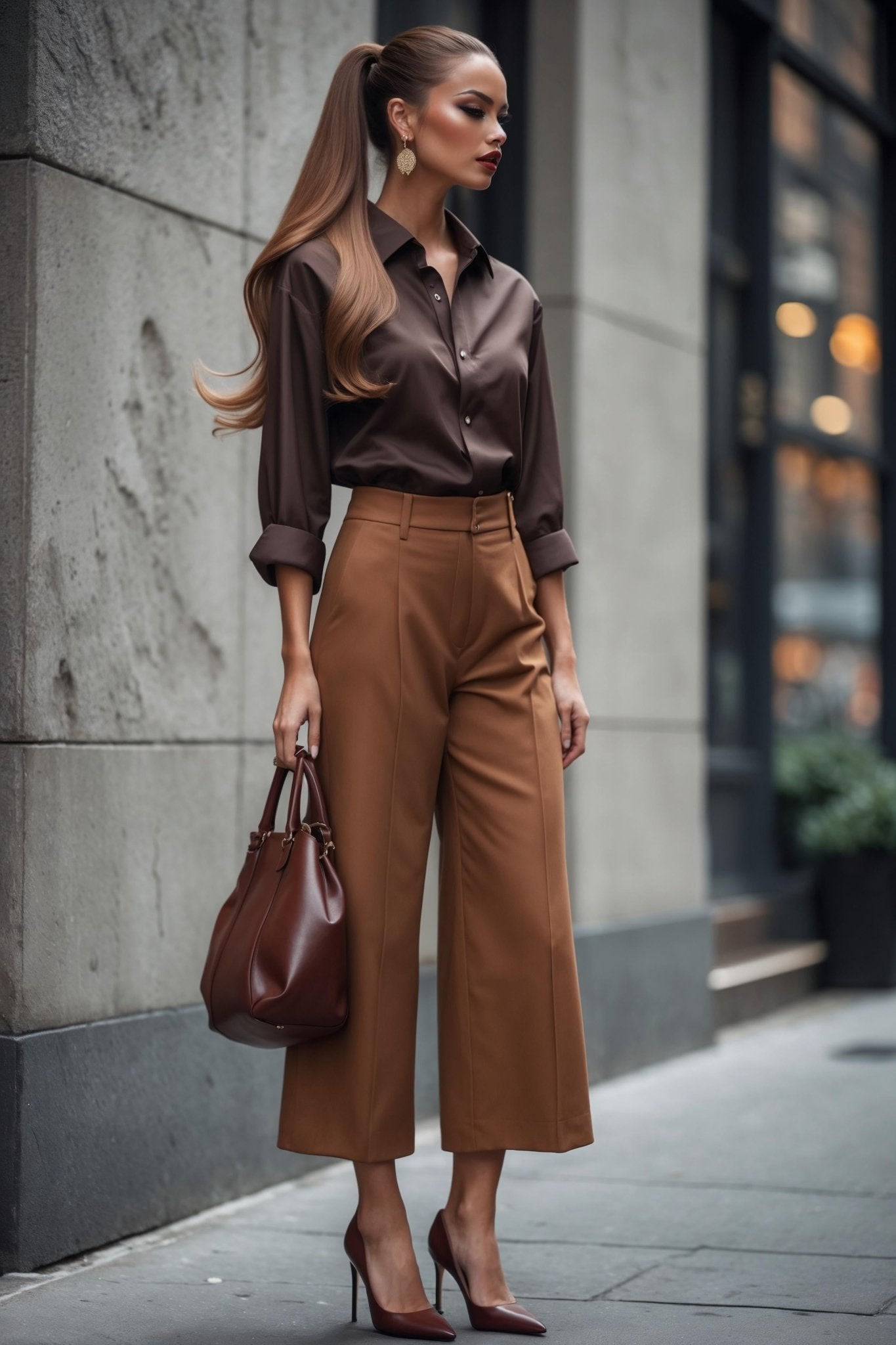 Bronzed Whisper Shirt - SIMOVSKA