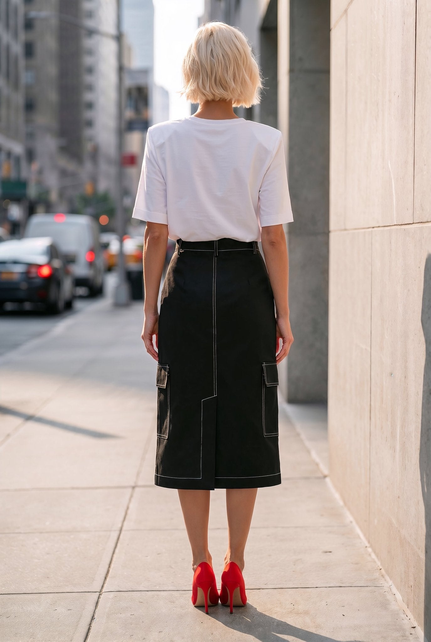 Cargo Mania Skirt in Black - SIMOVSKA