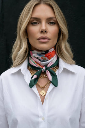 Cat Print Scarf - SIMOVSKA