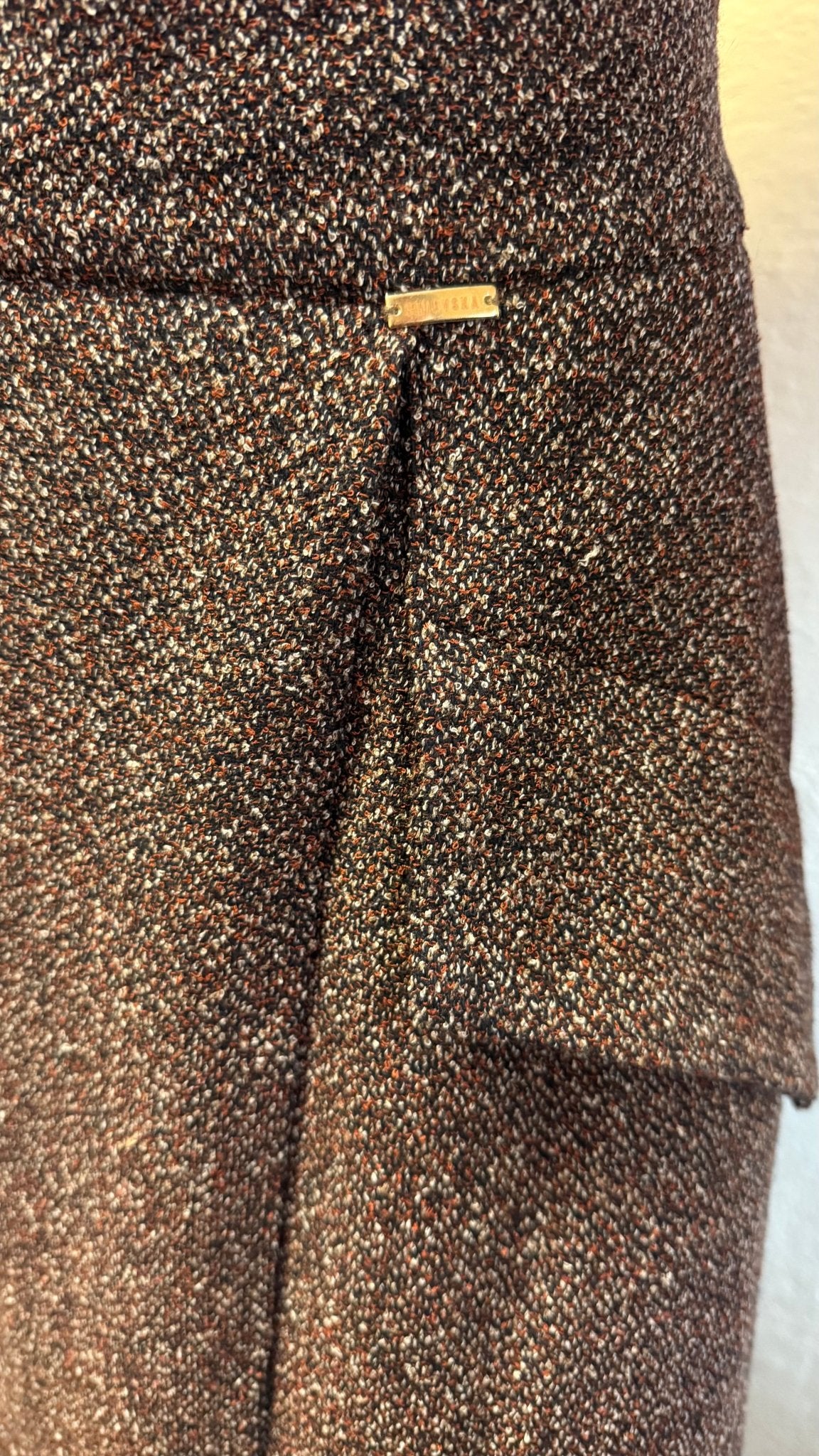 Chelsea Skirt – Terra Bouclé - SIMOVSKA
