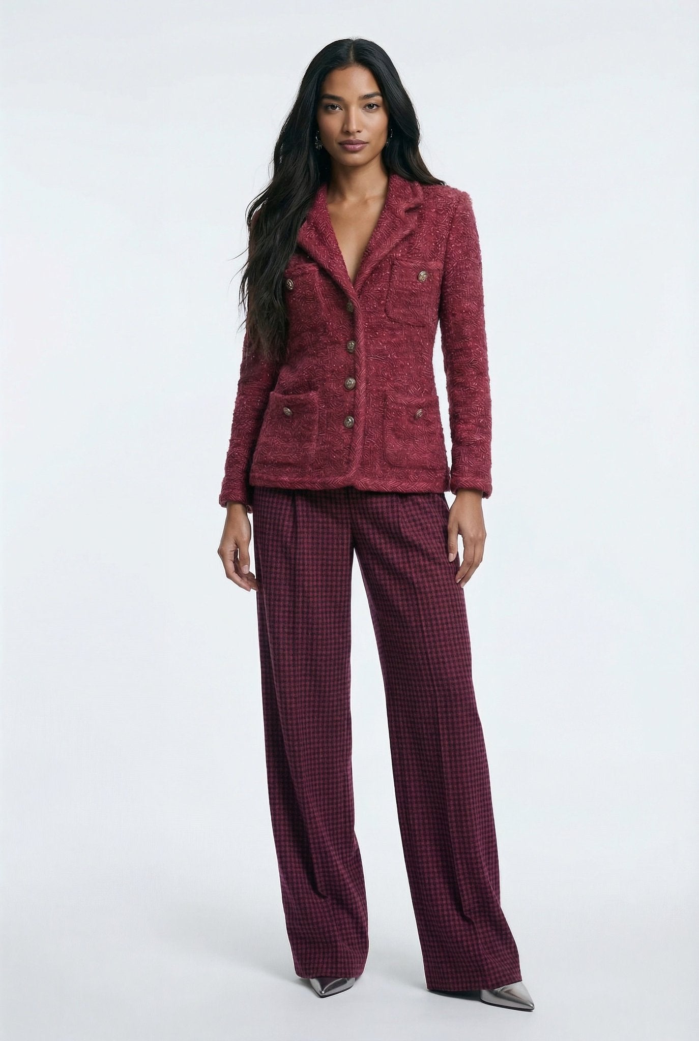Clemence Suit wool & Boucle - SIMOVSKA