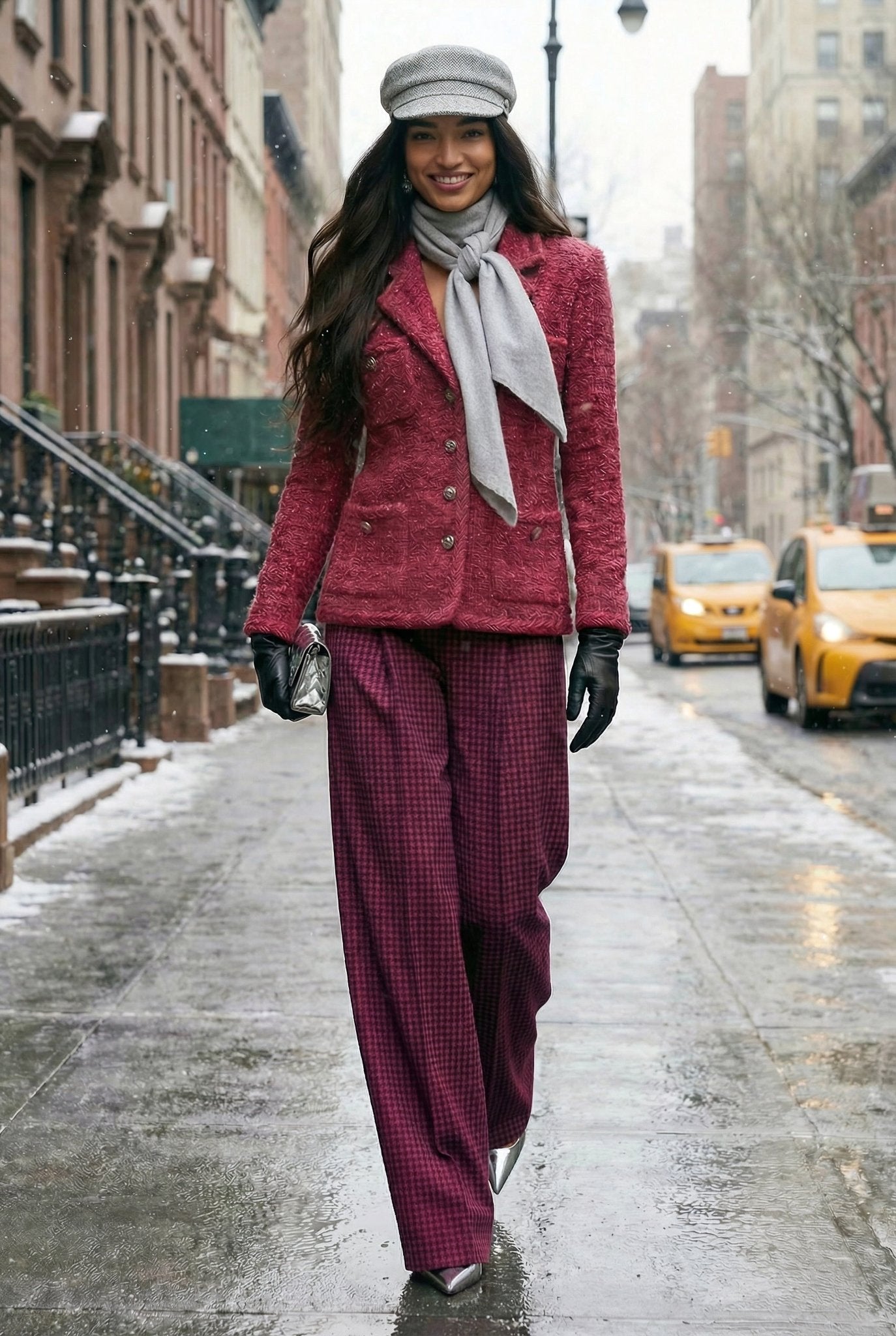 Clemence Suit wool & Boucle - SIMOVSKA