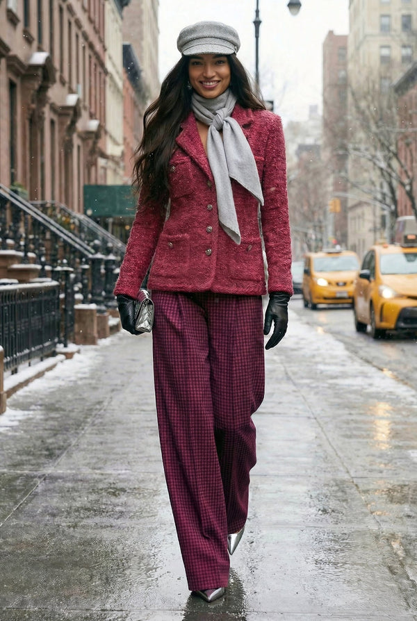 Clemence Suit wool & Boucle - SIMOVSKA