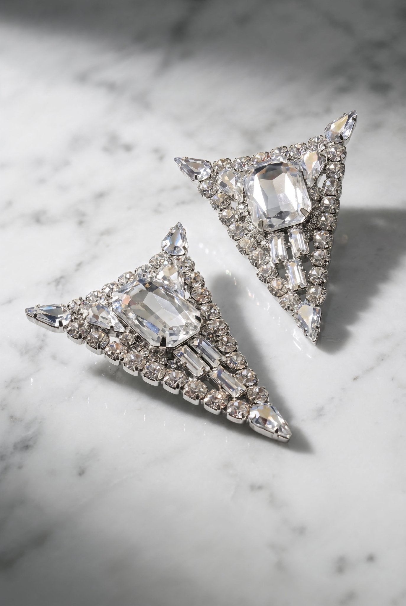 Crystal Statement Earrings - SIMOVSKA