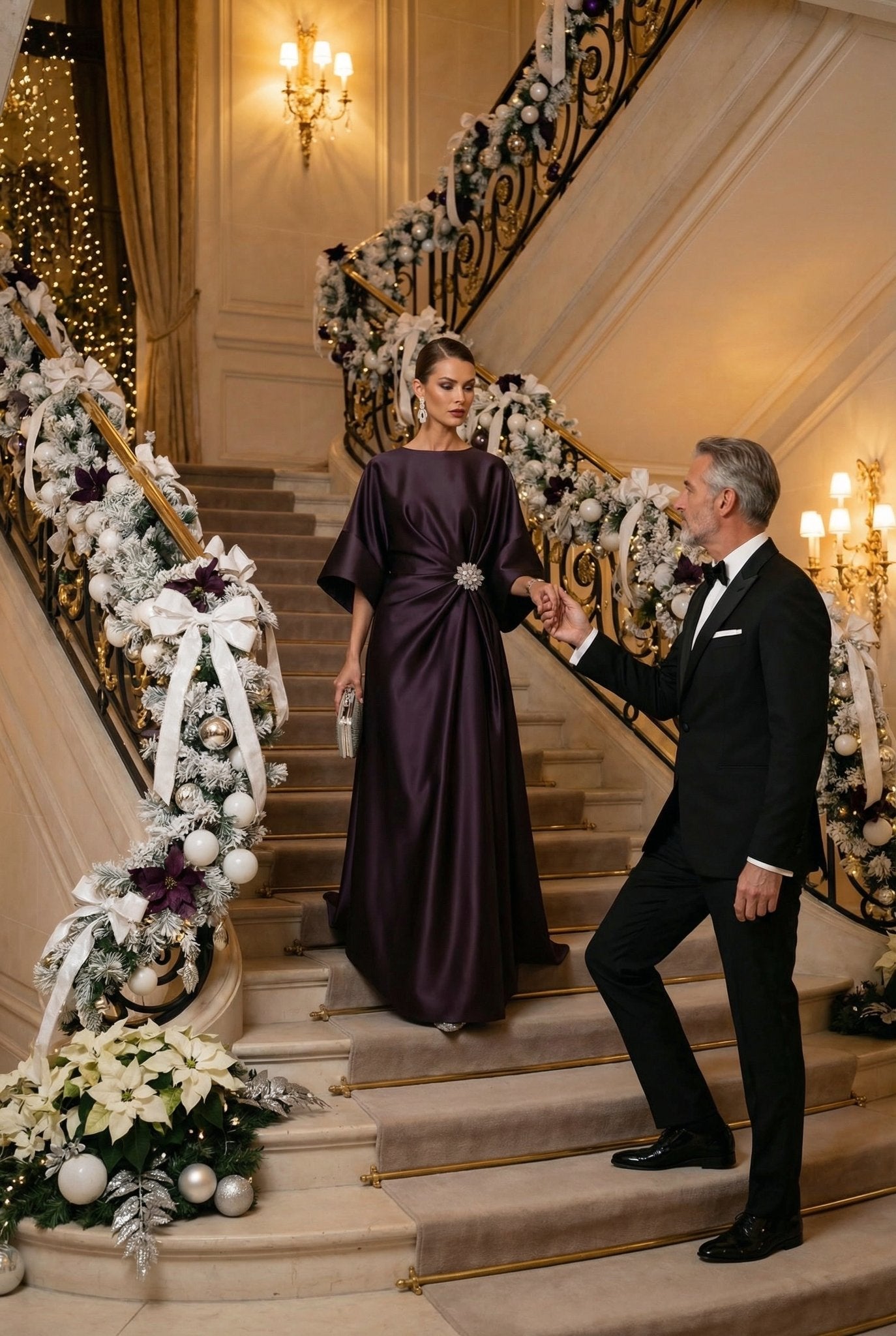 Dama Dress – Amethyst Veil - SIMOVSKA