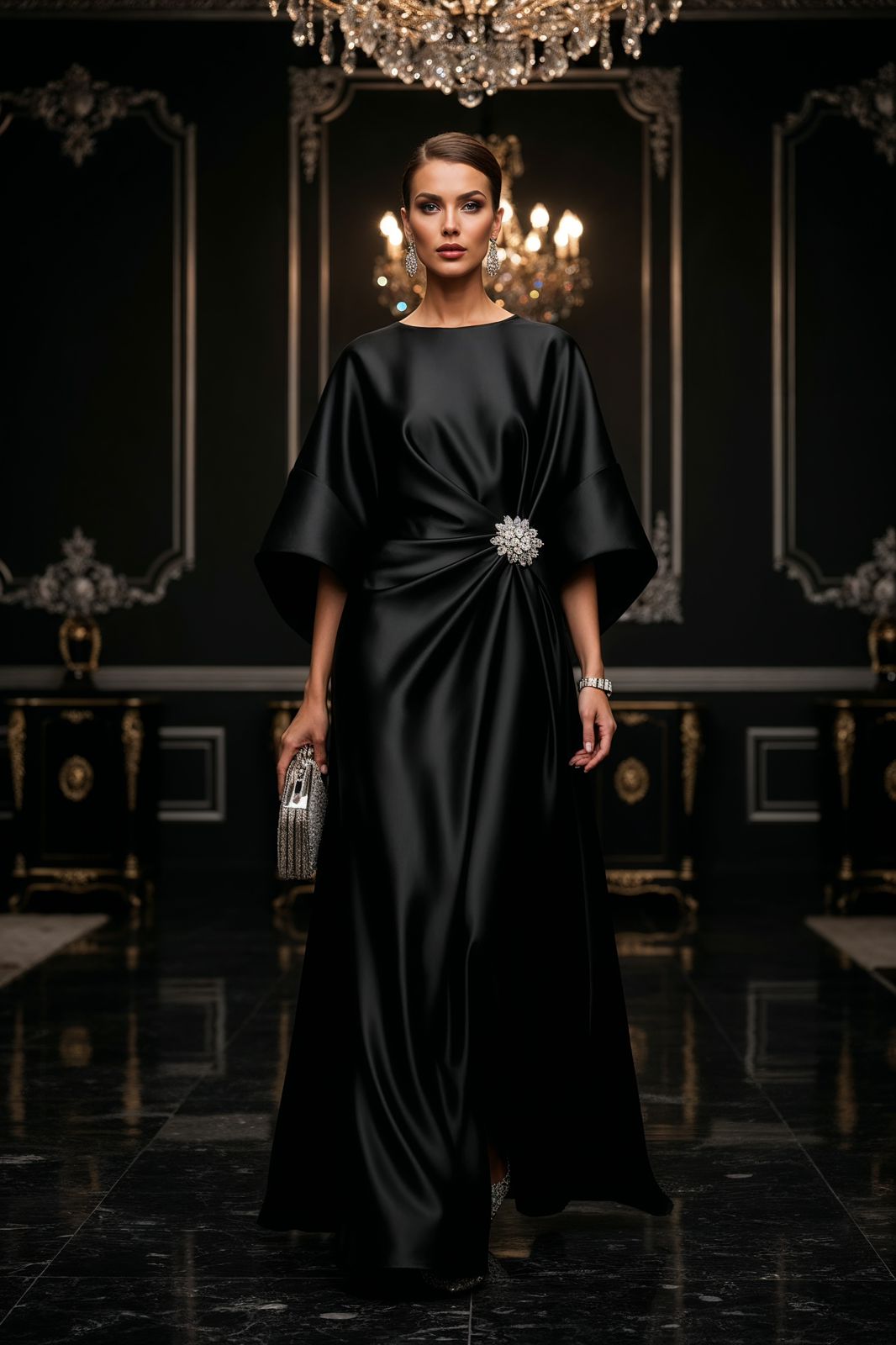 Dama Dress – Black Elegance - SIMOVSKA