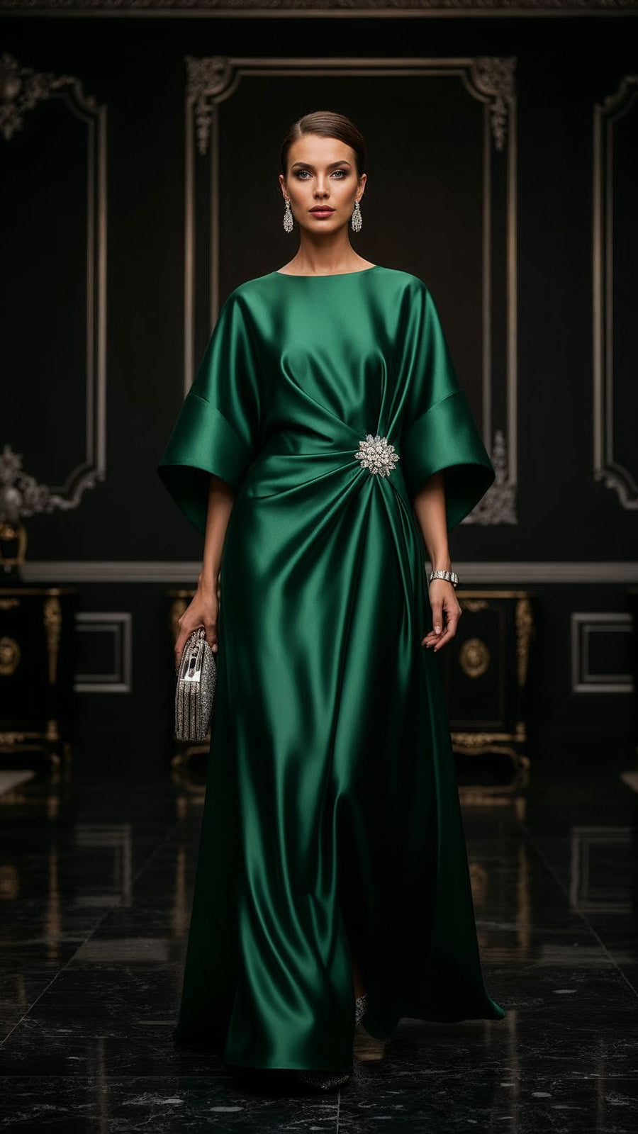 Dama Dress – Emerald Enchantress - SIMOVSKA