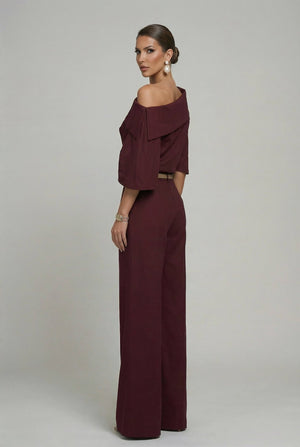 Daria Set – Burgundy Wine - SIMOVSKA