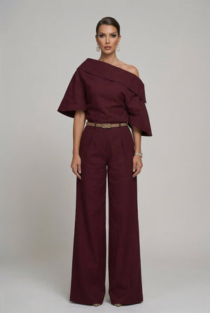 Daria Set – Burgundy Wine - SIMOVSKA