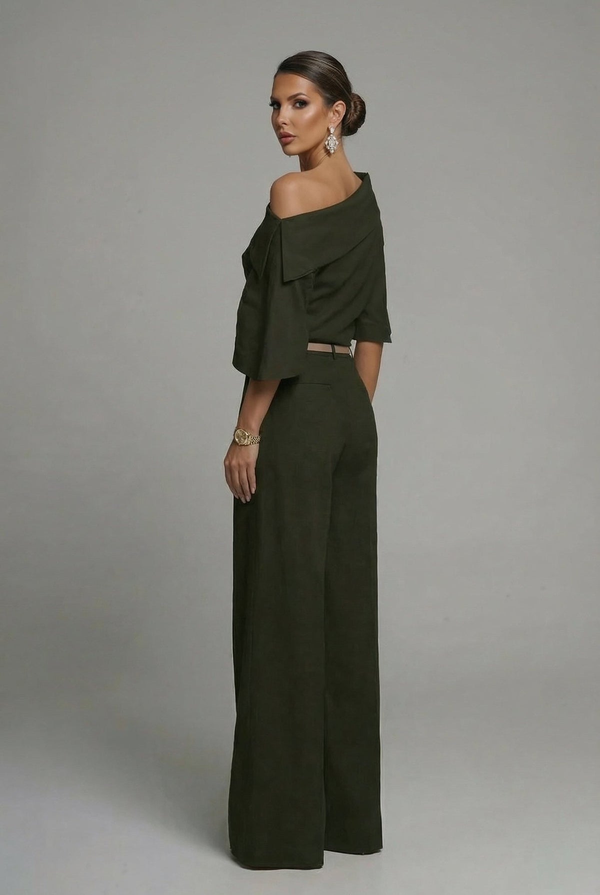 Daria Set – Deep Forest Green - SIMOVSKA