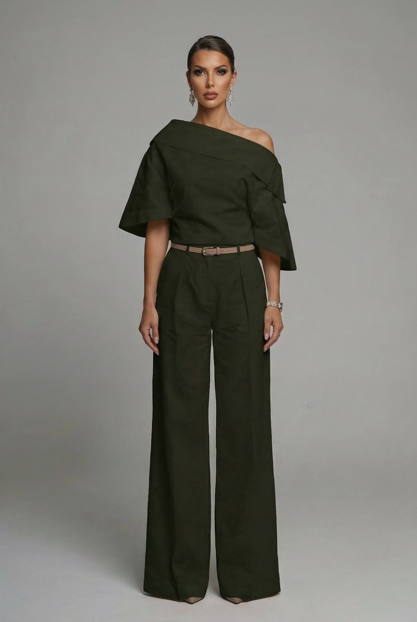 Daria Set – Deep Forest Green - SIMOVSKA