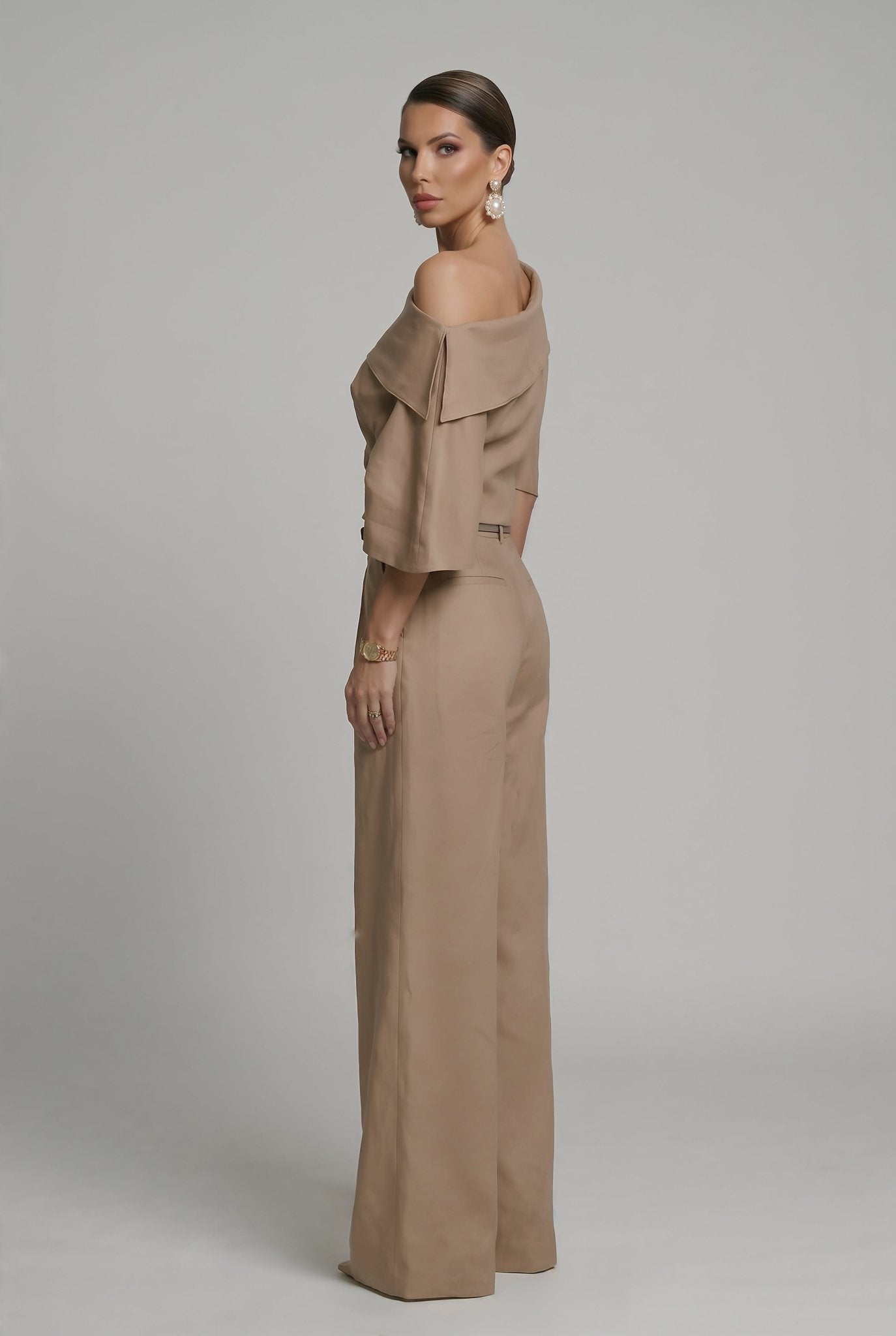 Daria Set – Warm Taupe - SIMOVSKA
