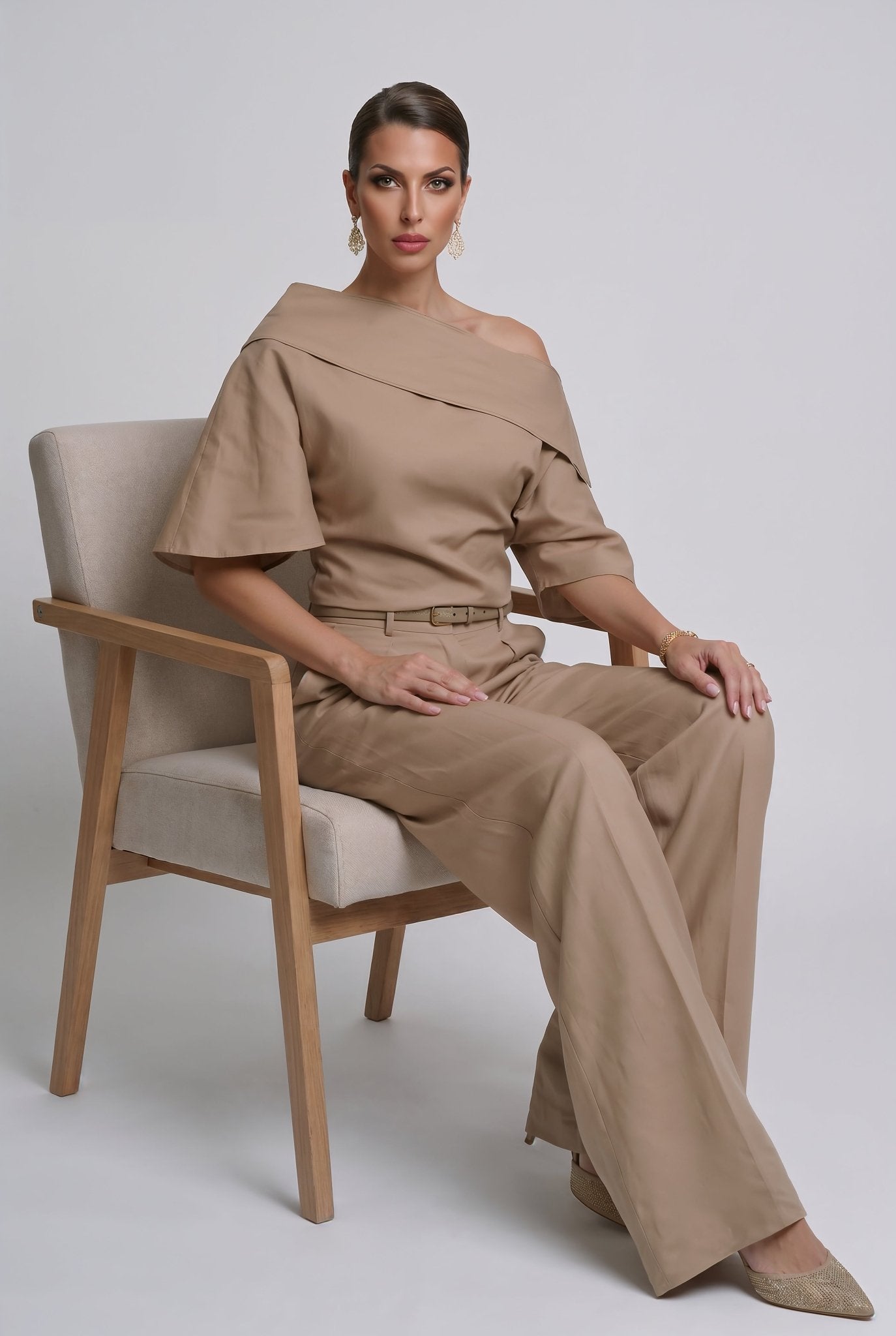 Daria Set – Warm Taupe - SIMOVSKA