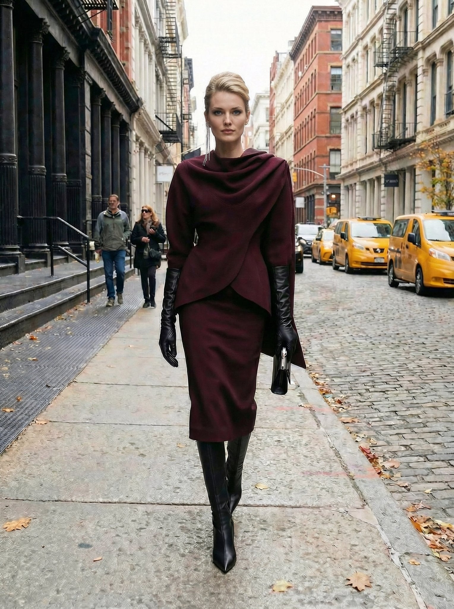 Duane Wool Tailored Set - SIMOVSKA