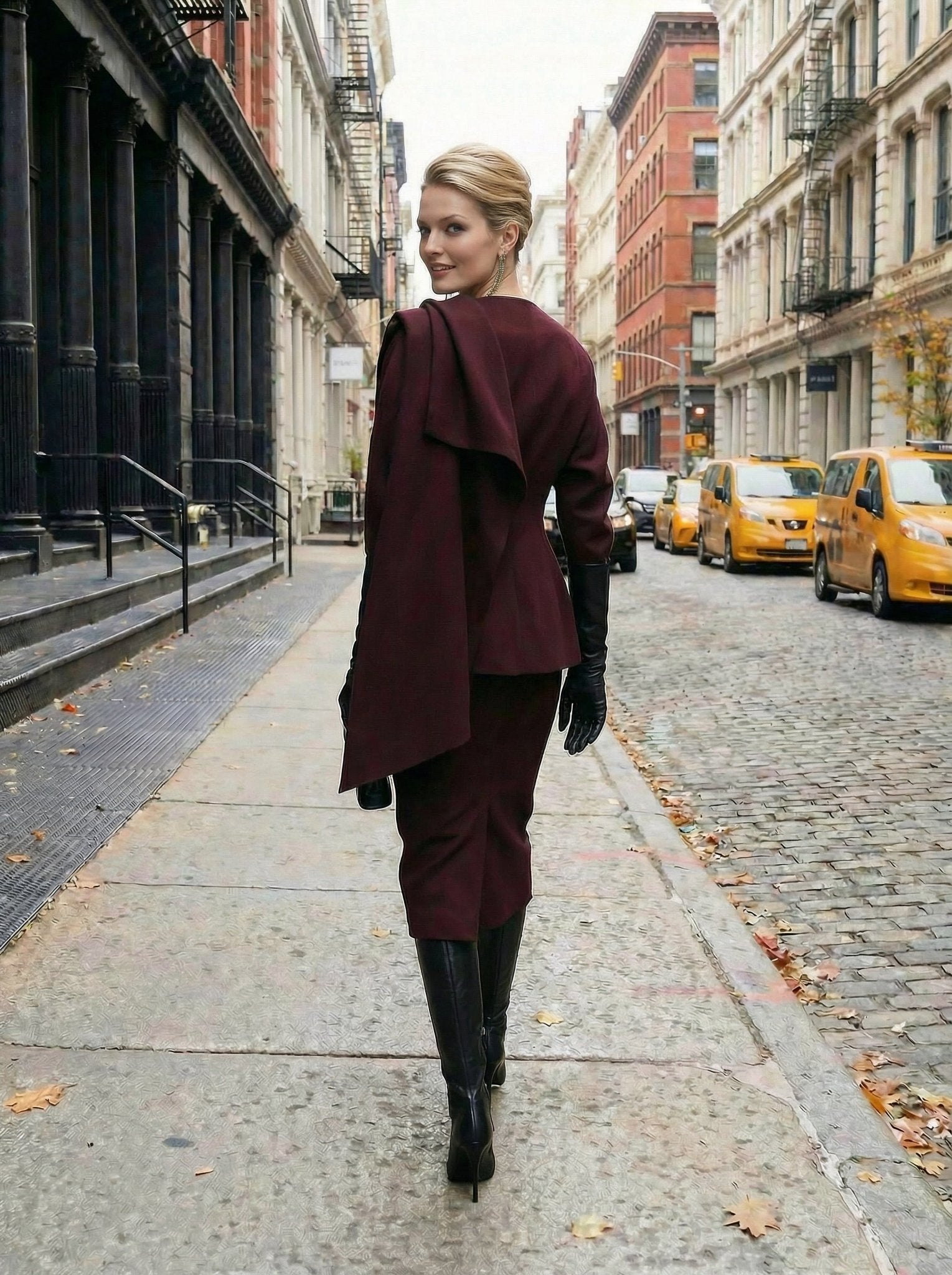 Duane Wool Tailored Set - SIMOVSKA