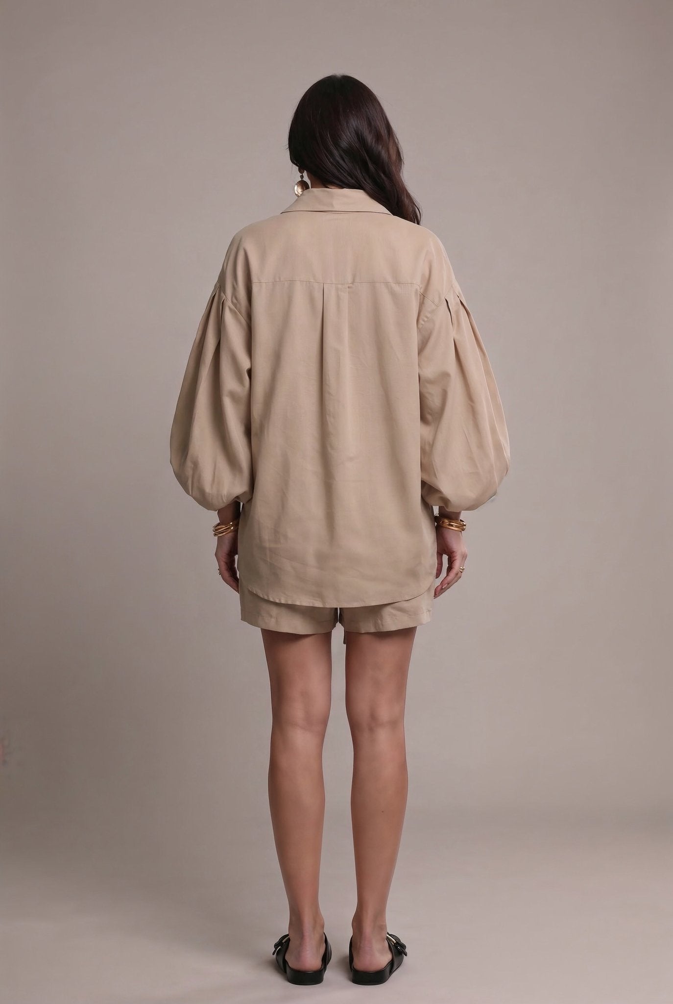 Dune Set – Sand Beige Linen - SIMOVSKA