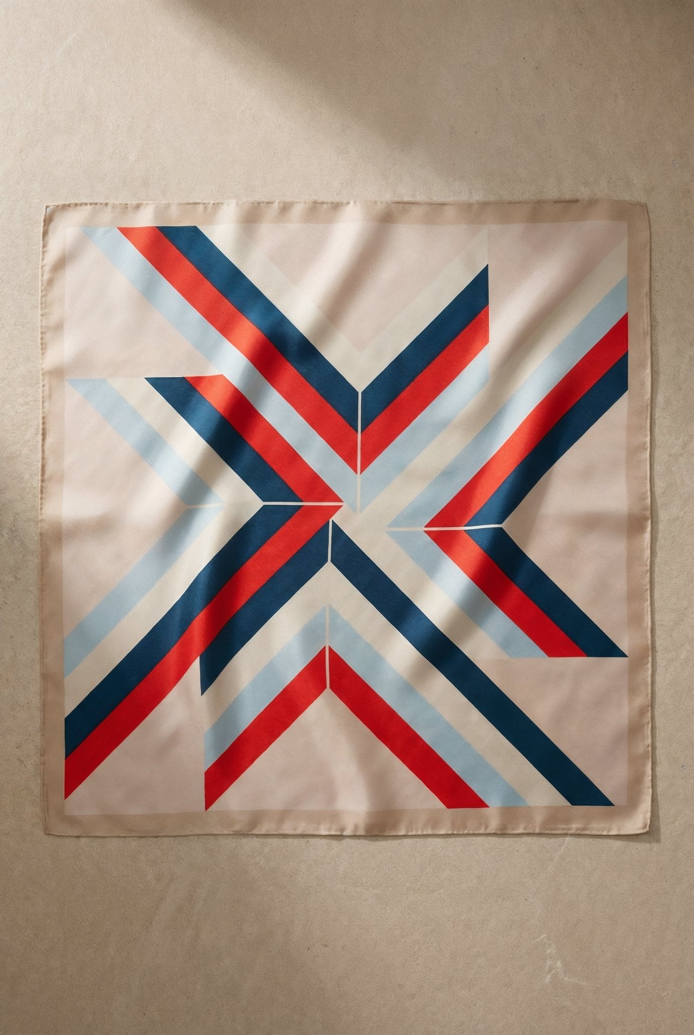 Geometric Print Scarf - SIMOVSKA