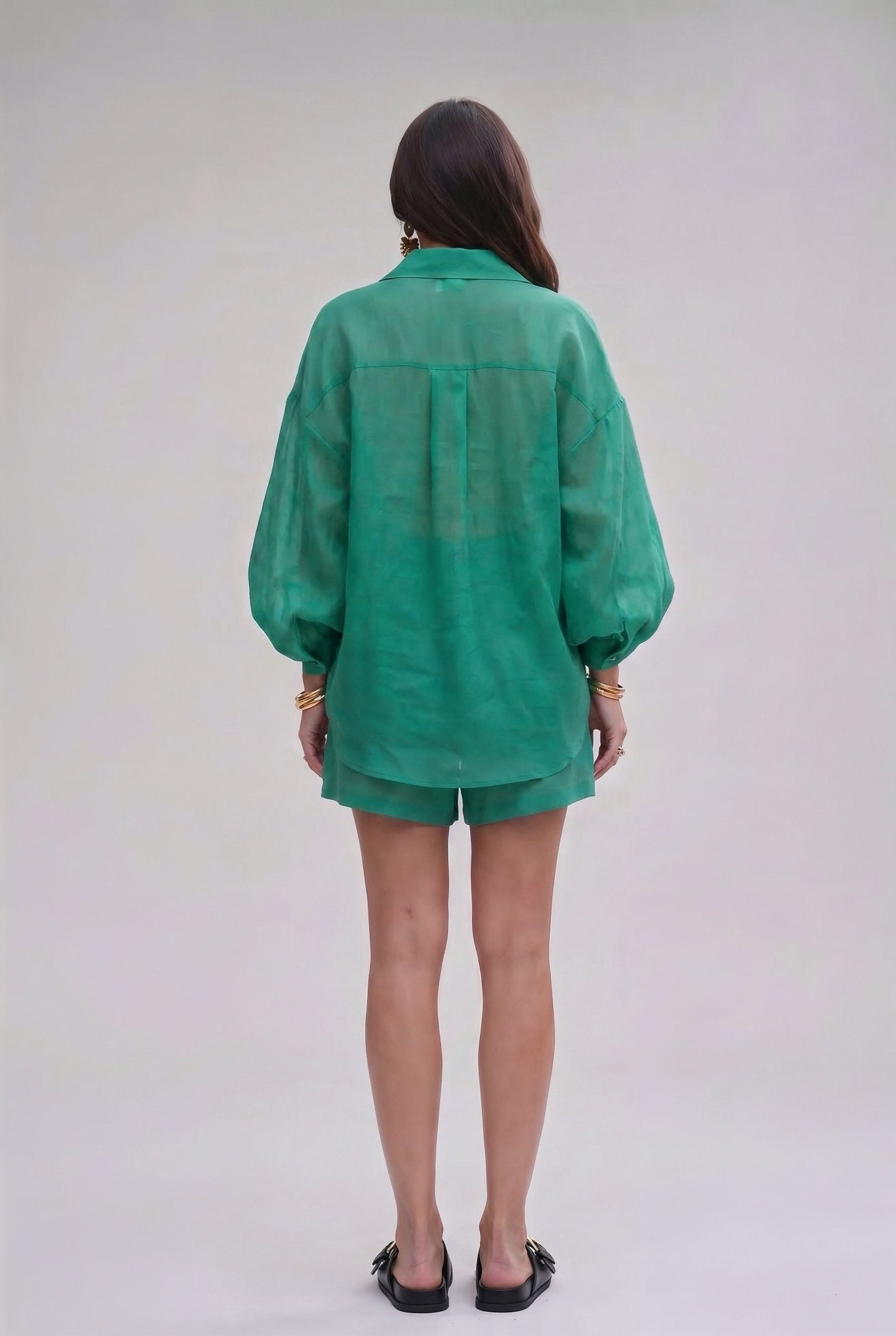 Lagoon Set – Lagoon Teal Linen - SIMOVSKA