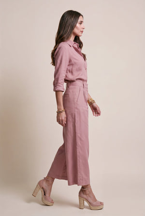 Livia Linen Set in - Mauve - SIMOVSKA