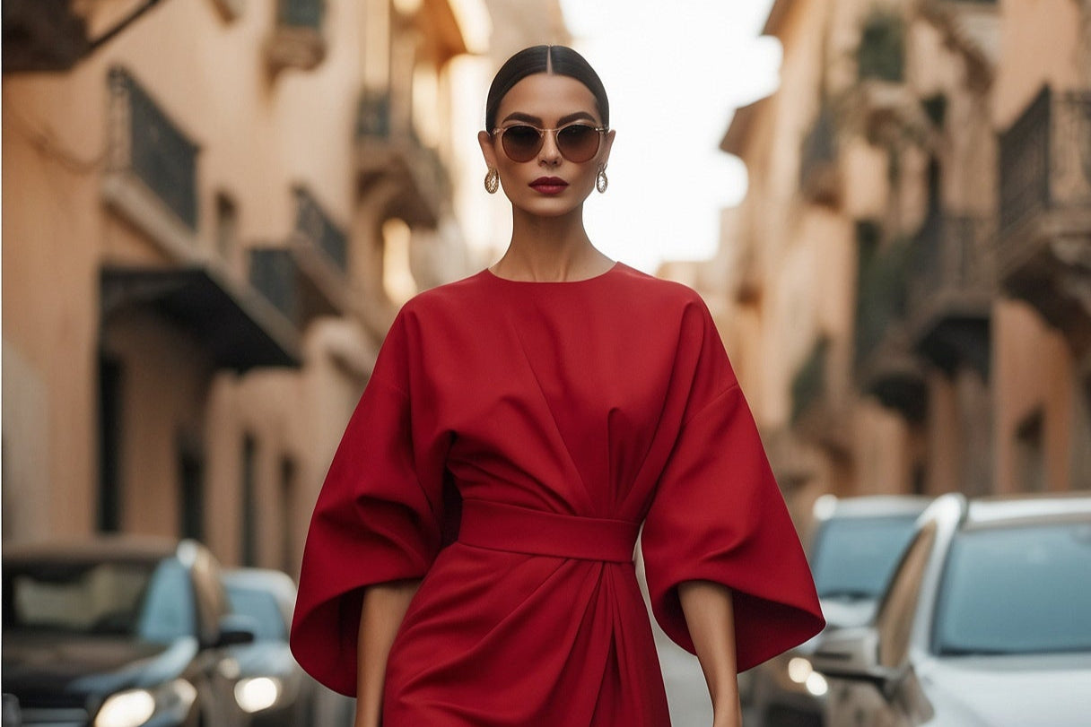 Madam Dress in Red - SIMOVSKA